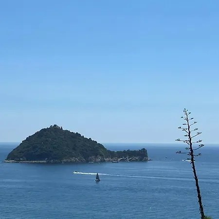 Vista Mozzafiato Sull'isola Gallinara アラッシオ